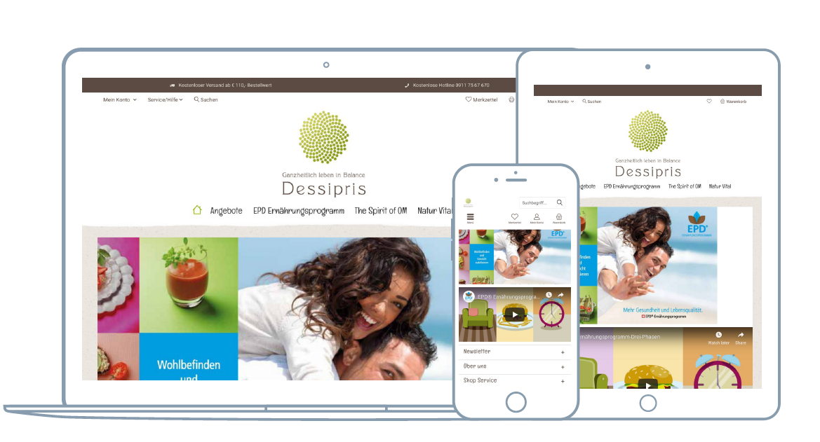 Shop Ganzheitlich leben in Balance